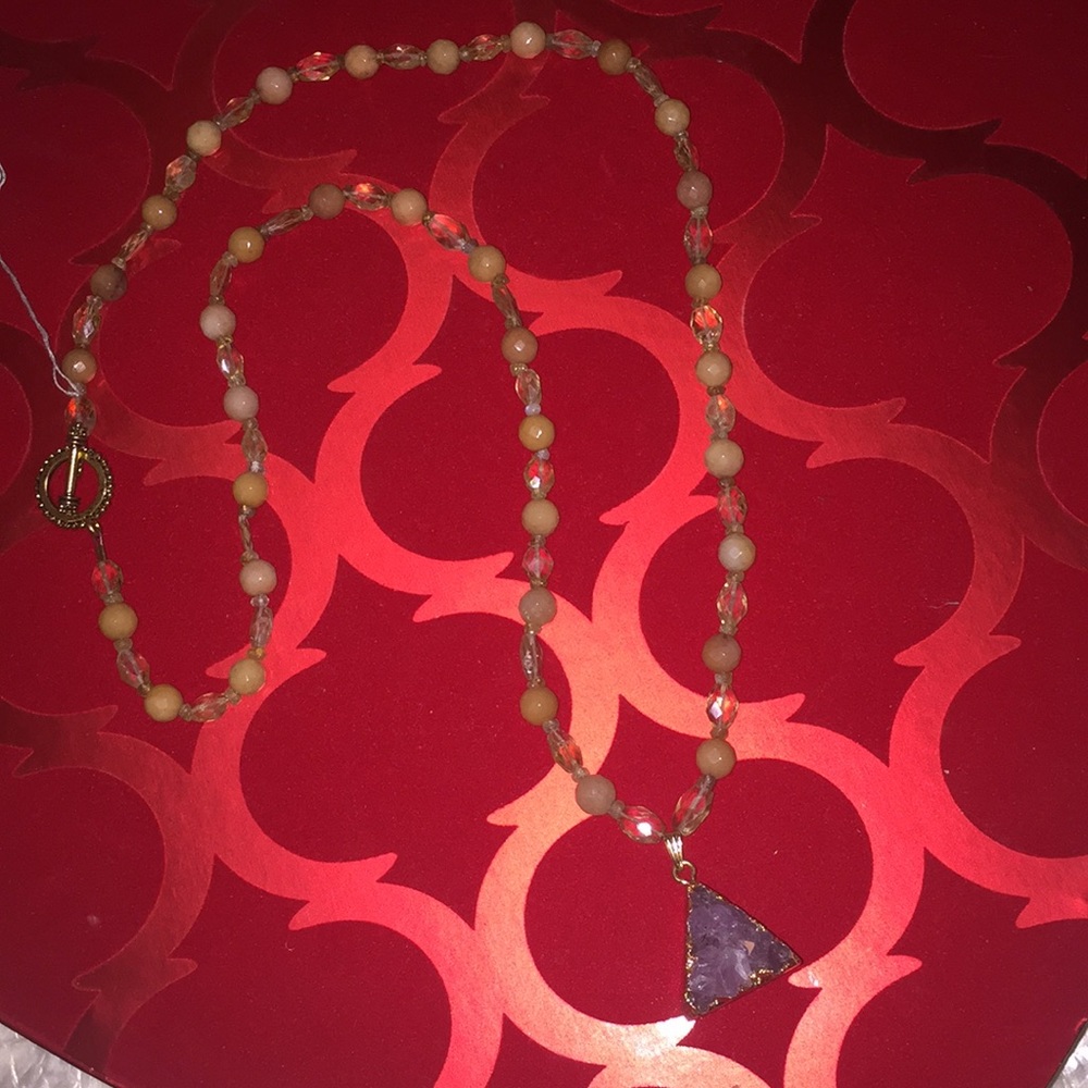 🌺beautiful handmade necklace length 30 inches🌺